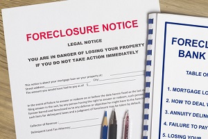 Foreclosure notice and foreclosure workshop cover page
