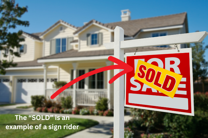 example of rider in real estate