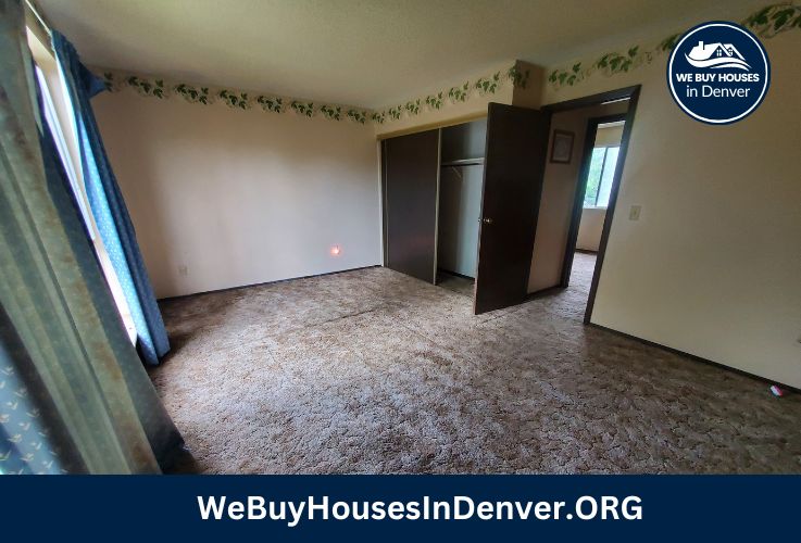 Colorado home we bought fast for cash master bed 2 1