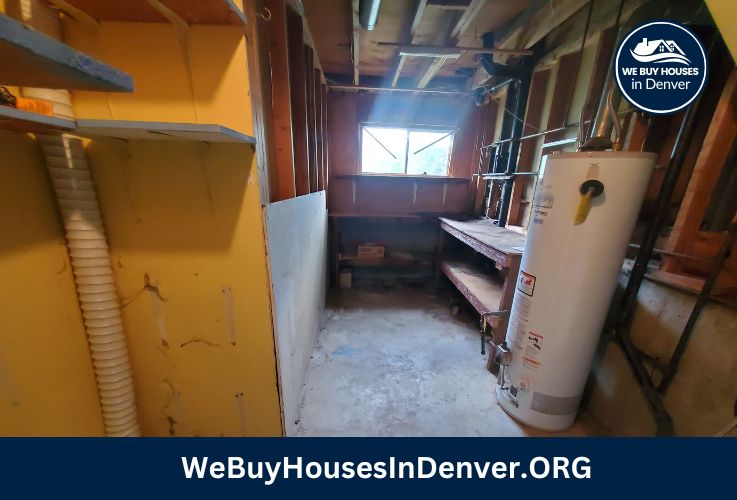 Colorado home we bought fast for cash space for new bathroom