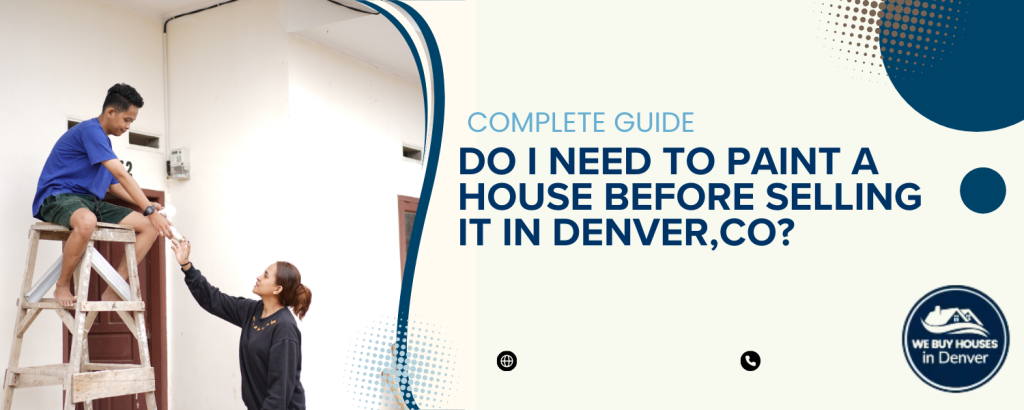 Do i need to paint a house before selling it in Denver, CO?